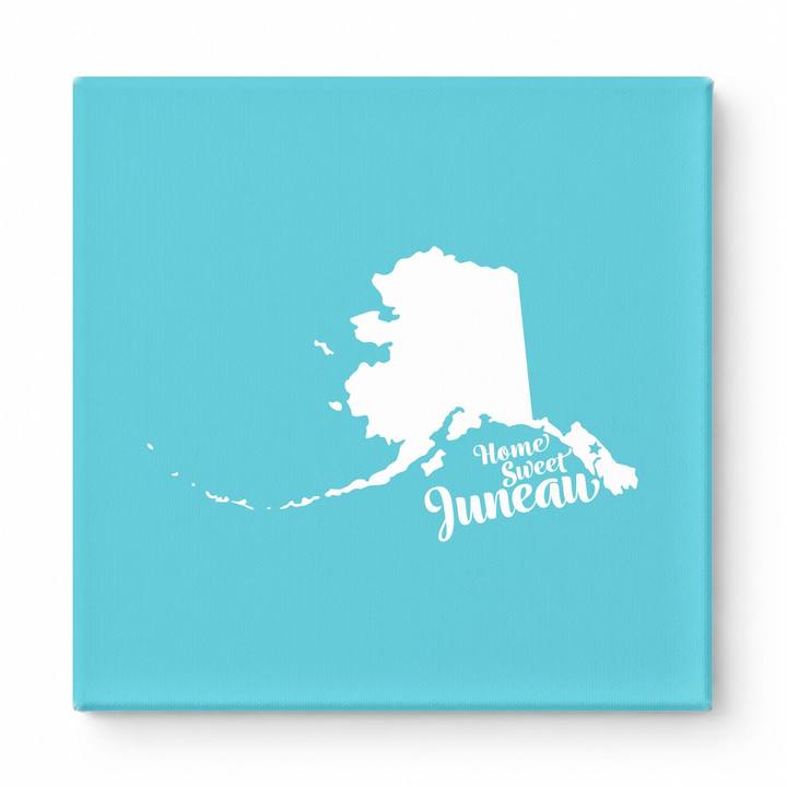 Home Sweet Juneau — Alaska State Silhouette