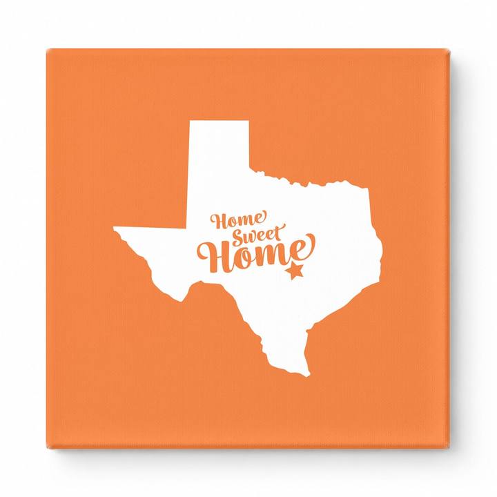Home Sweet Fort Worth — Texas State Silhouette