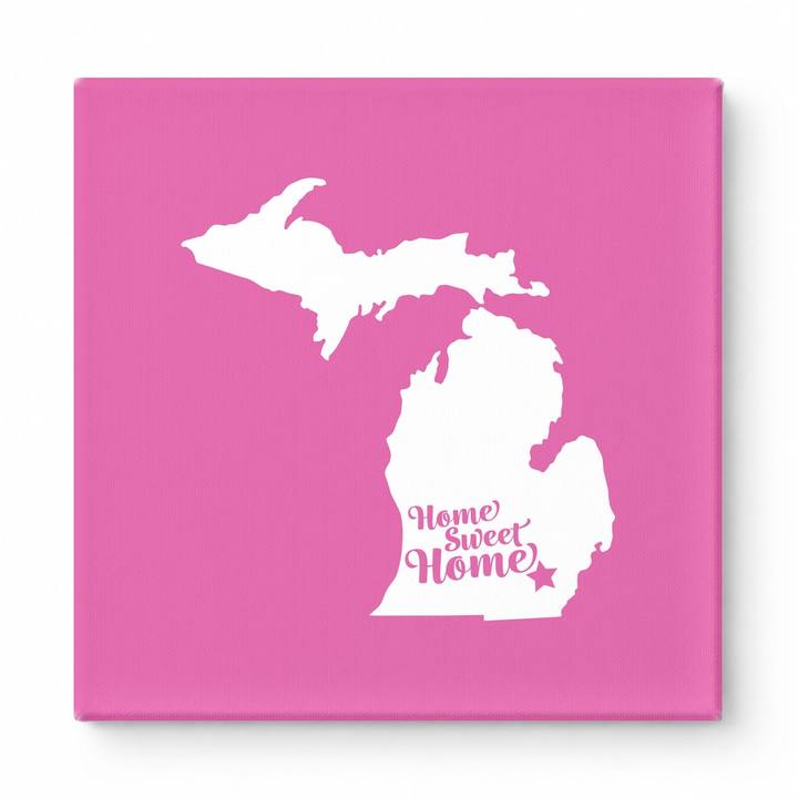 Home Sweet Lansing — Michigan State Silhouette