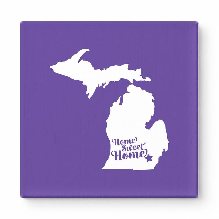 Home Sweet Lansing — Michigan State Silhouette