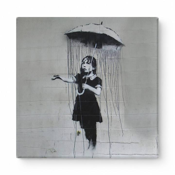 Umbrella Girl — Street Art Print