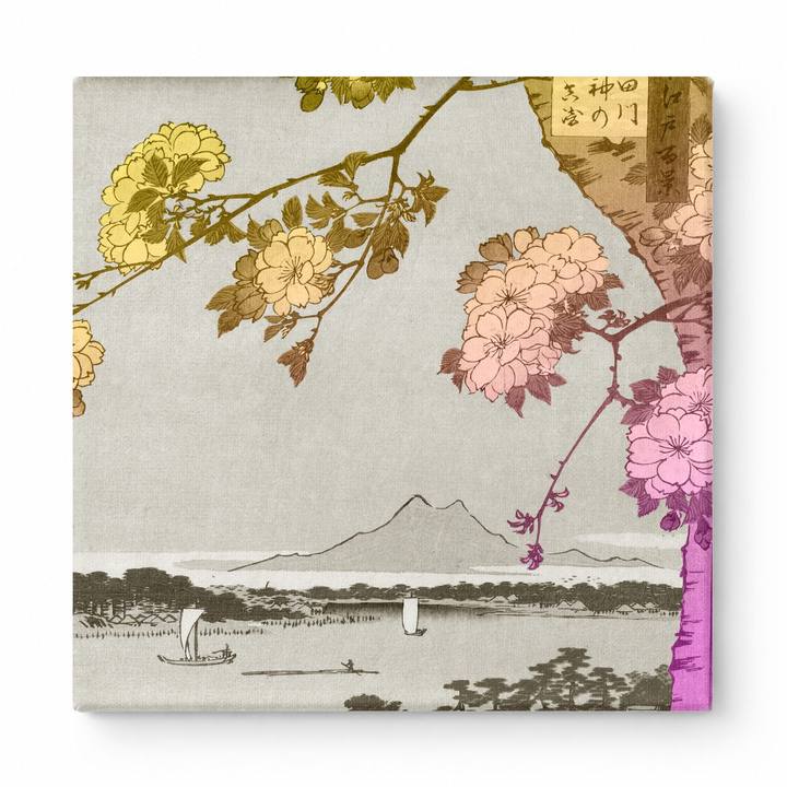 Suijin Shrine and Massaki on the Sumida River (1856)