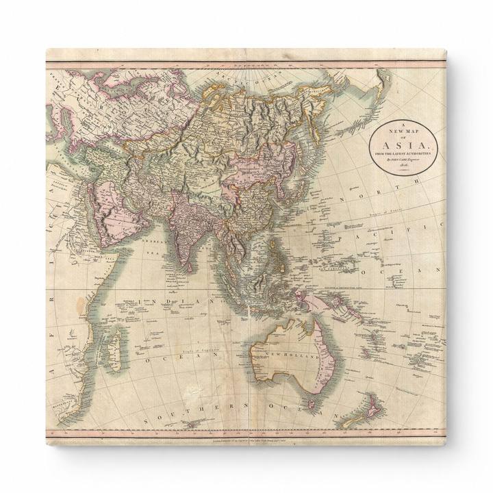 A New Map of Asia (1806)