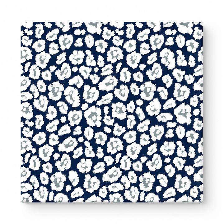 Navy & White Leopard — National Football Teams