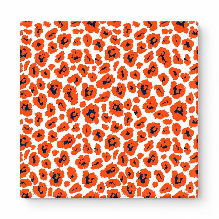 Orange & Black Leopard — National Football Teams