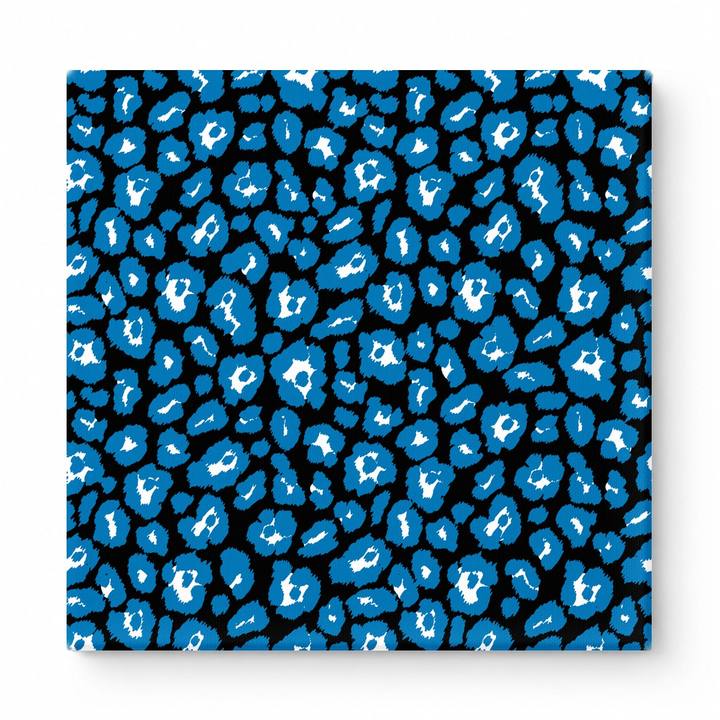 Royal Blue & Black Leopard — National Football Teams