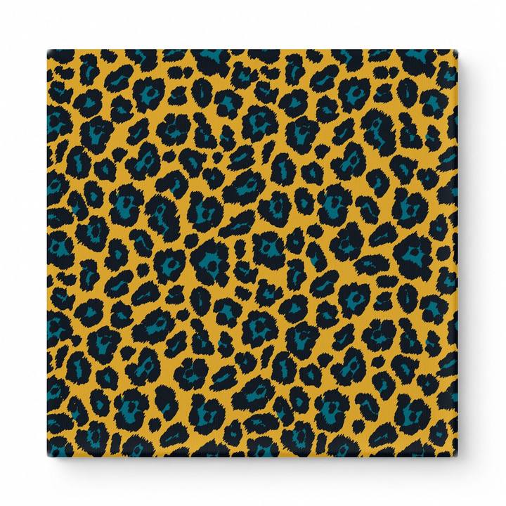 Gold & Navy Leopard — National Football Teams