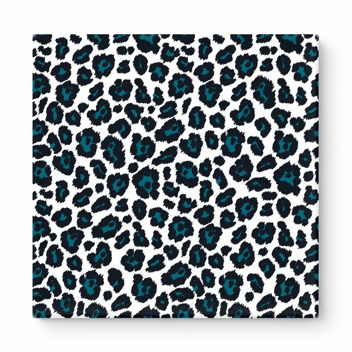 White & Navy Leopard — National Football Teams