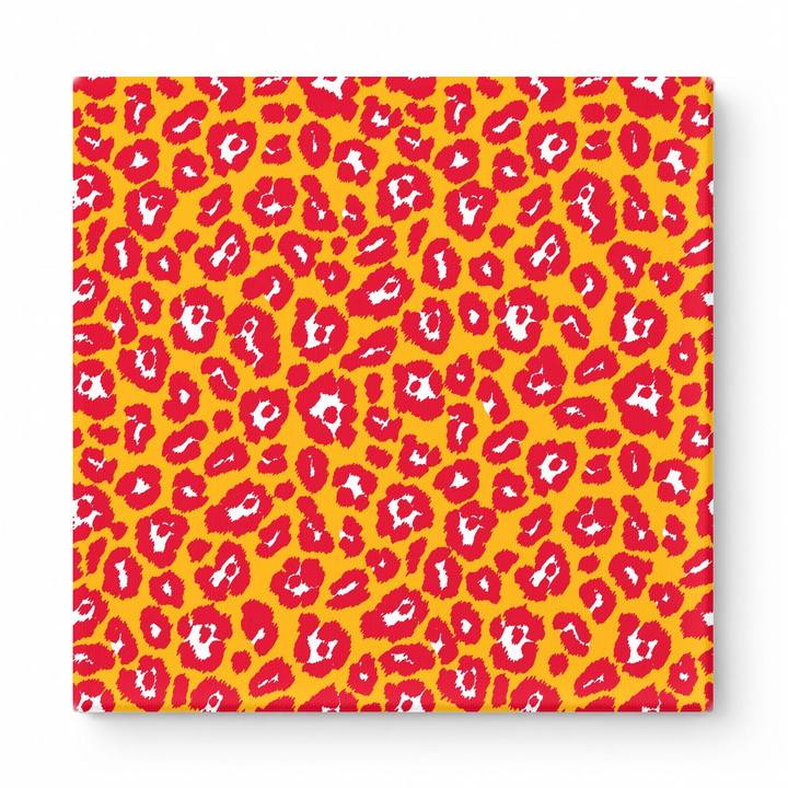Gold & Red Leopard — National Football Teams