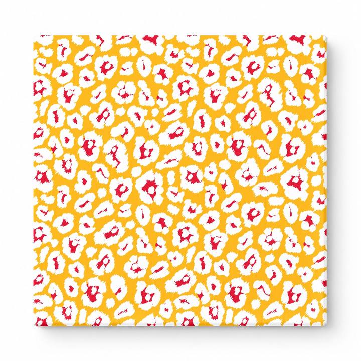 Gold & White Leopard — National Football Teams