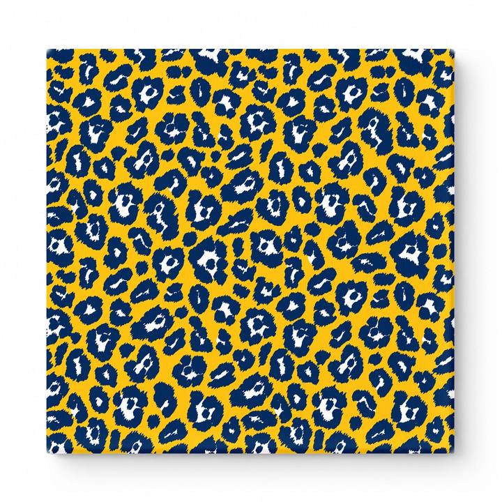 Gold & Navy Leopard — National Football Teams