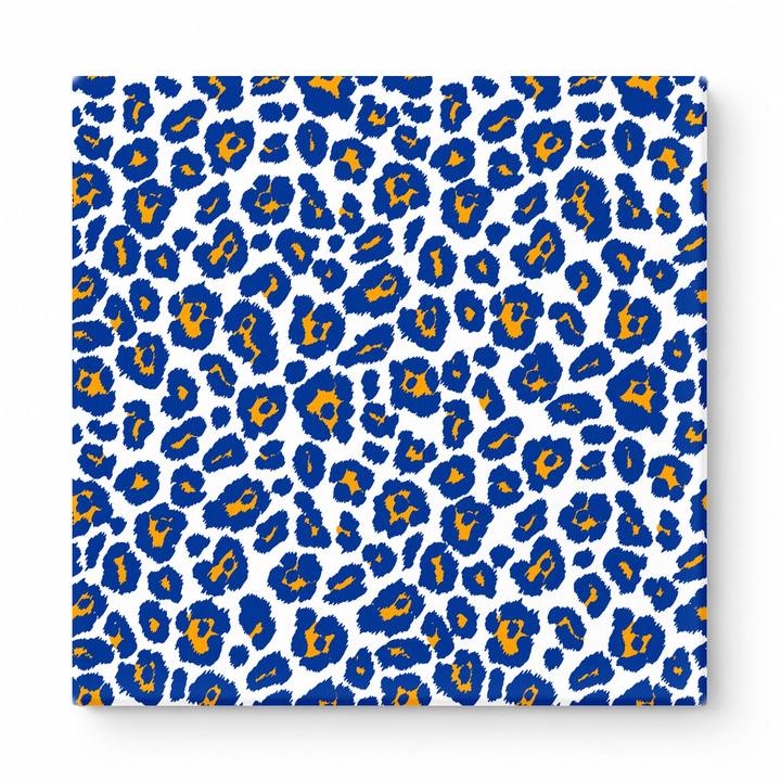 Royal Blue & Gold Leopard — National Football Teams