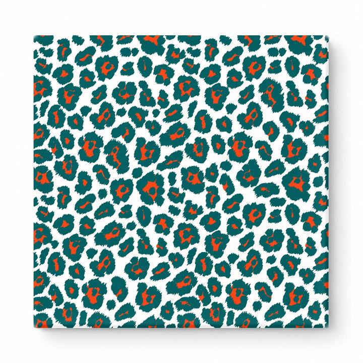 Teal & Orange Leopard — National Football Teams