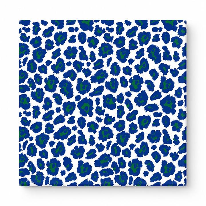 Navy & Forest Green Leopard — National Football Teams