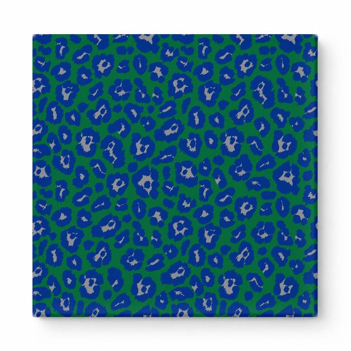 Navy & Forest Green Leopard — National Football Teams