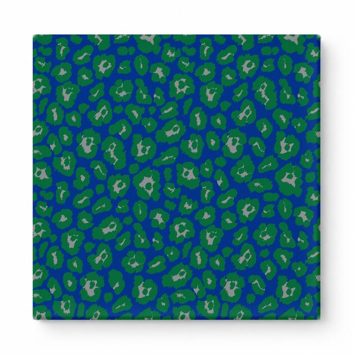 Navy & Lime Green Leopard — National Football Teams