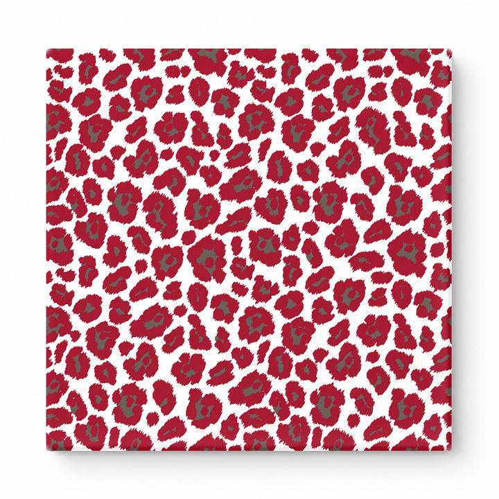 Crimson & Charcoal Leopard — National Football Teams