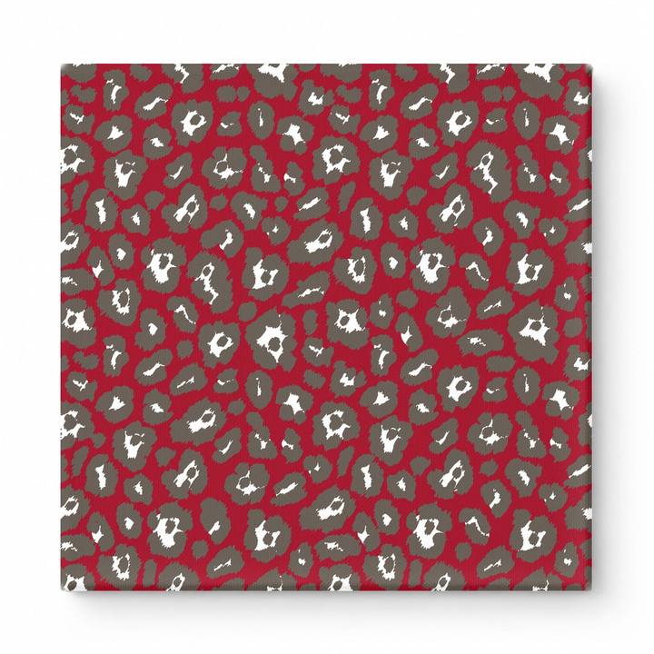 Crimson & Charcoal Leopard — National Football Teams