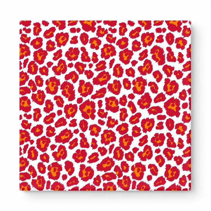 Red & Gold Leopard — National Football Teams