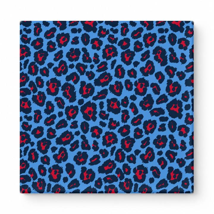 Light Blue & Navy Leopard — National Football Teams
