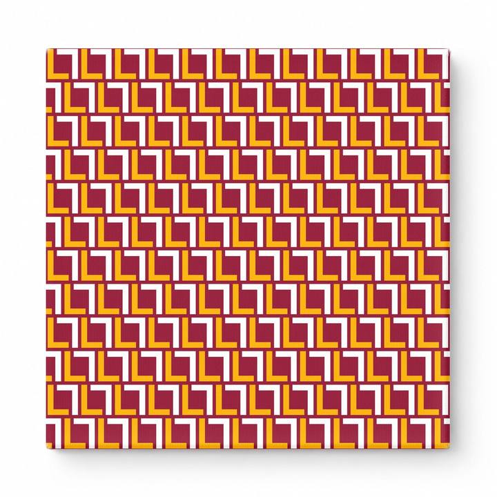 Burgundy & Gold Plaid — National Football Teams