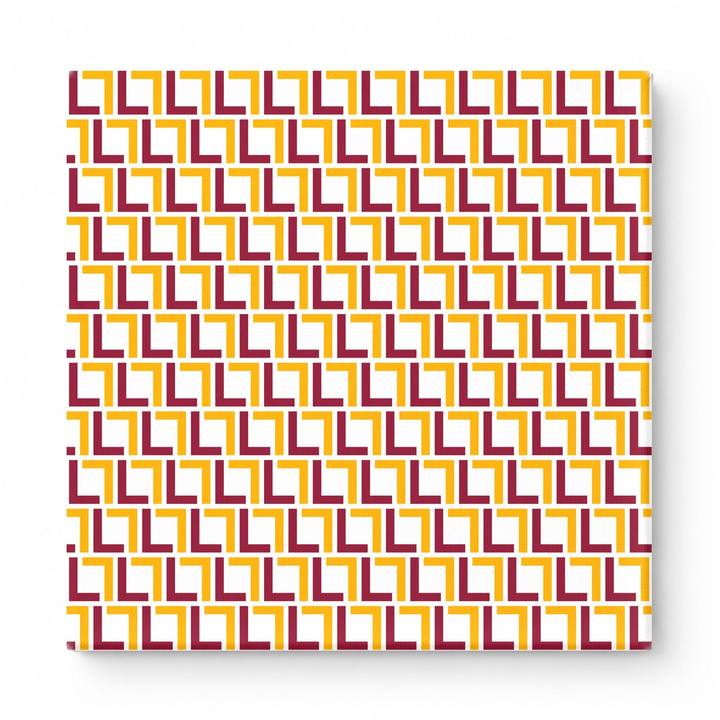 Maroon & Gold Plaid — National Football Teams