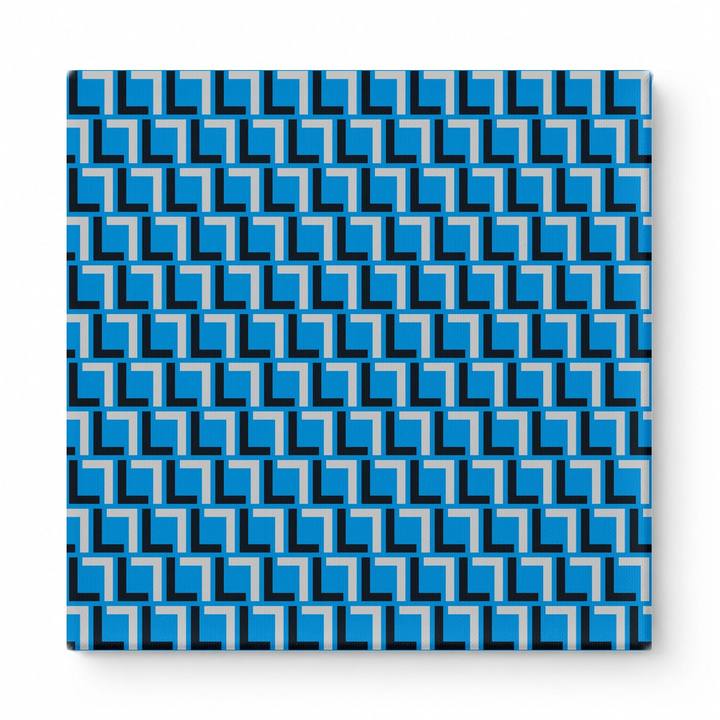 Navy & Sky Blue Squares — National Football Teams