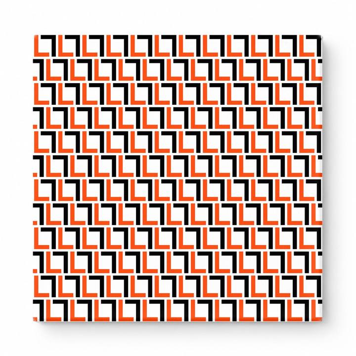 Orange & Black Squares — National Football Teams