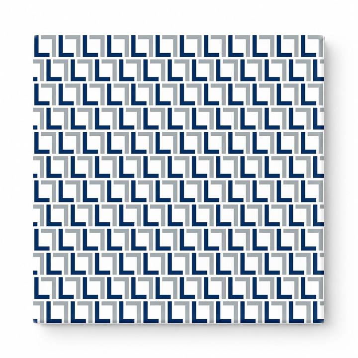 Navy & Light Gray Squares — National Football Teams