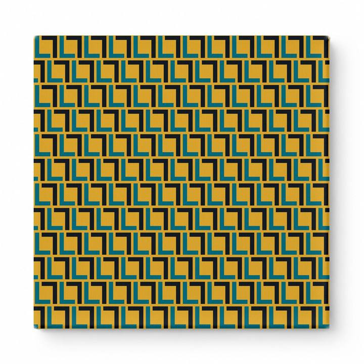 Teal & Gold Squares — National Football Teams
