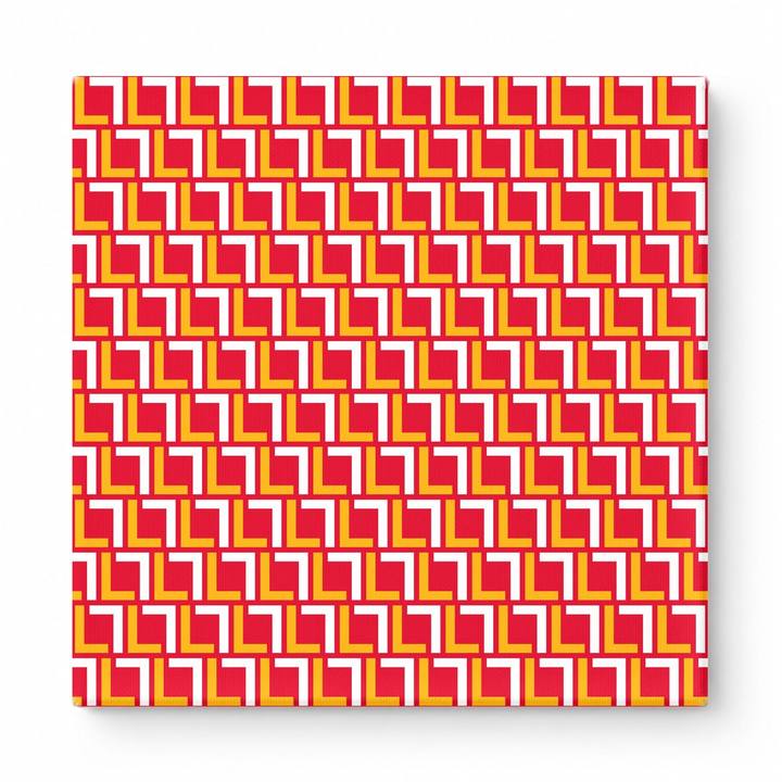 Red & Gold Squares — National Football Teams