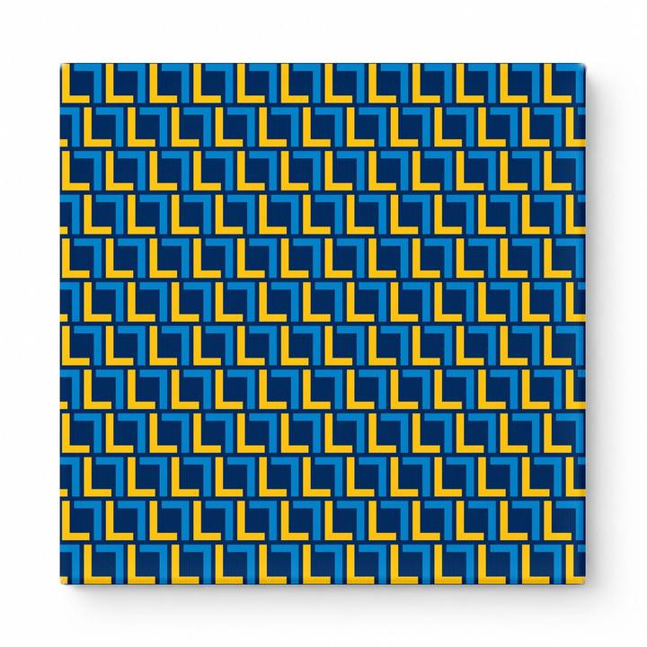 Royal Blue & Gold Squares — National Football Teams