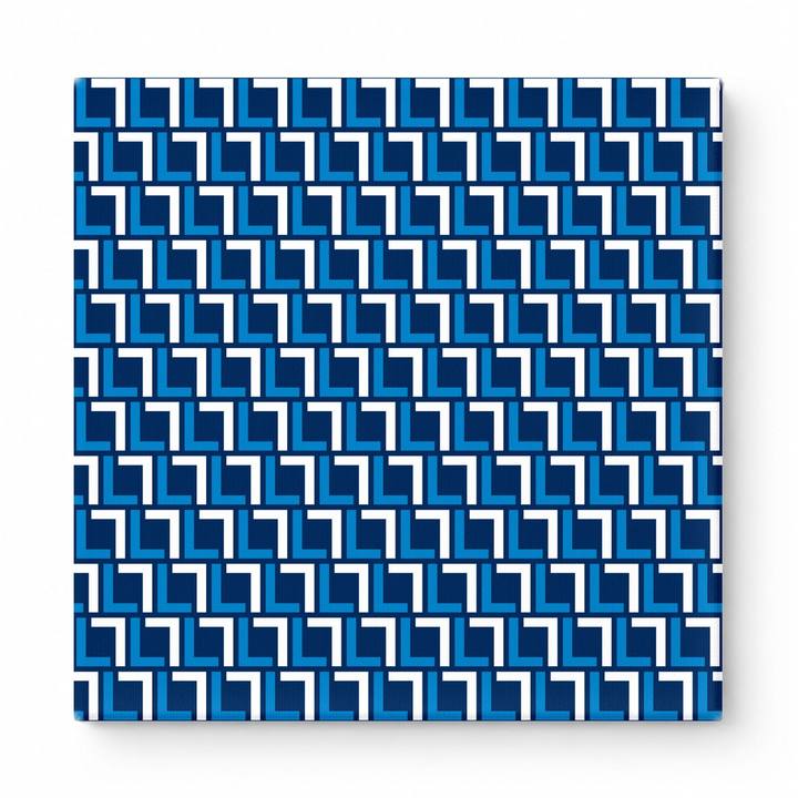 Navy & Royal Blue Squares — National Football Teams