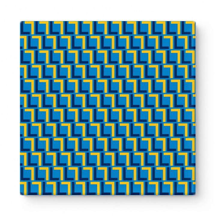 Royal Blue & Gold Squares — National Football Teams