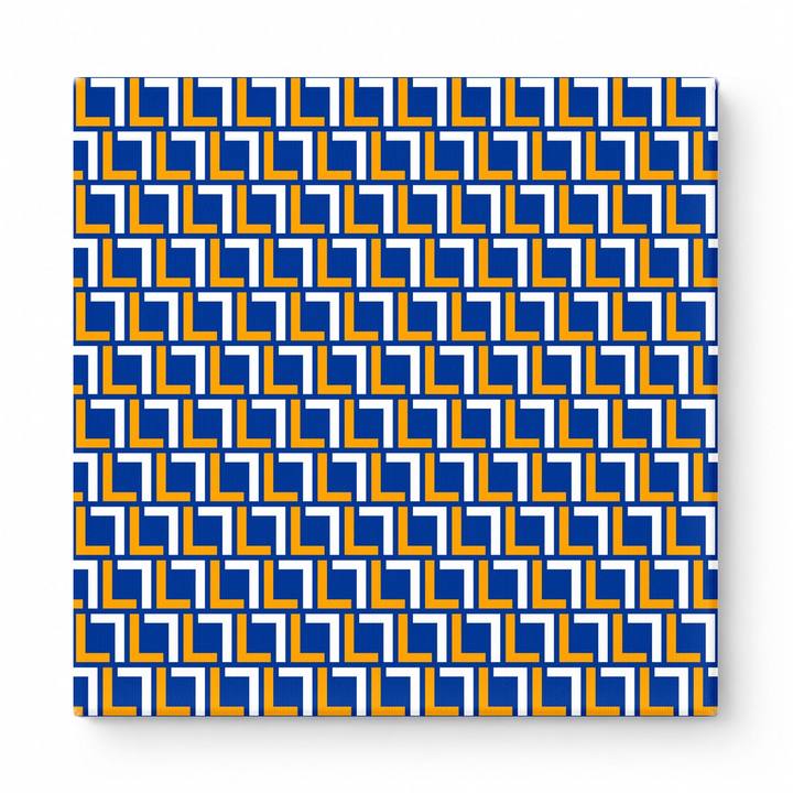 Royal Blue & Gold Squares — National Football Teams