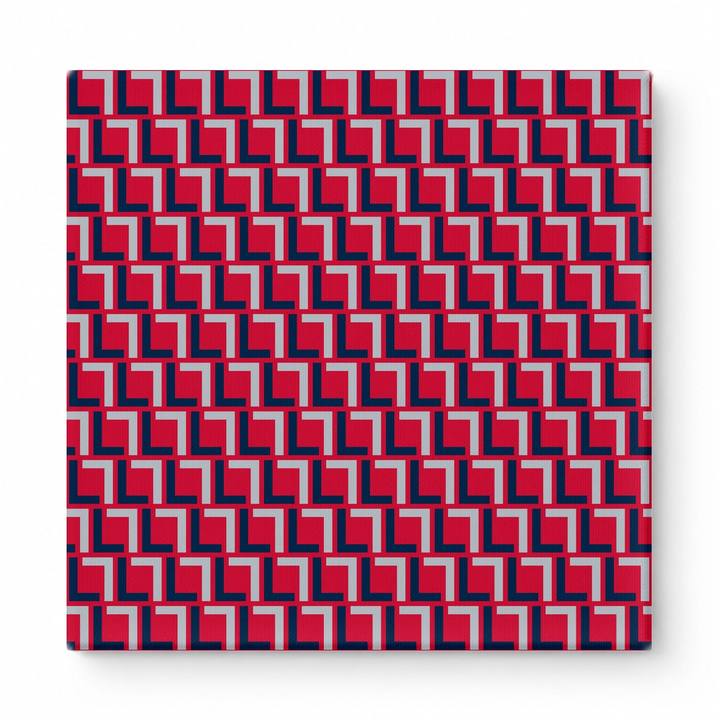Red & Navy Squares — National Football Teams