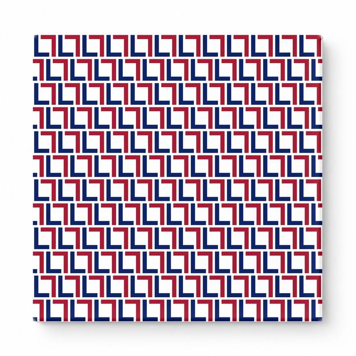 Navy & Burgundy Plaid — National Football Teams