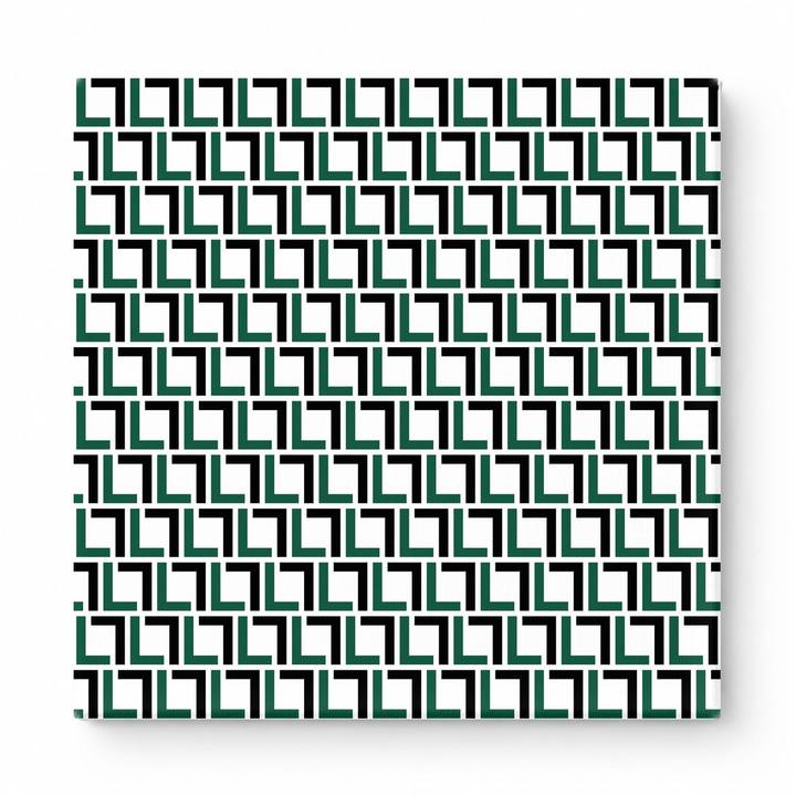 Forest Green & White Squares — National Football Teams