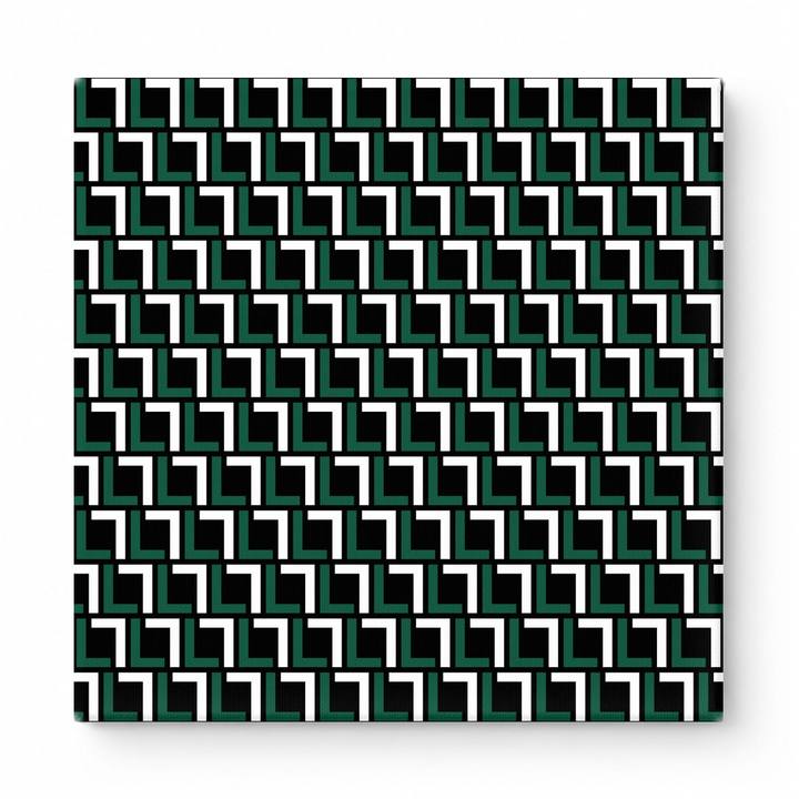 Forest Green & White Squares — National Football Teams