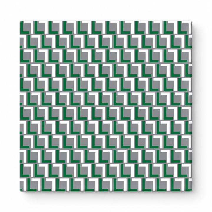 Forest Green & White Squares — National Football Teams