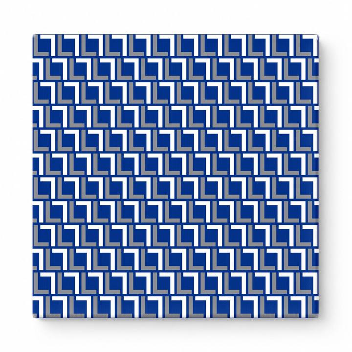 Navy & White Squares — National Football Teams