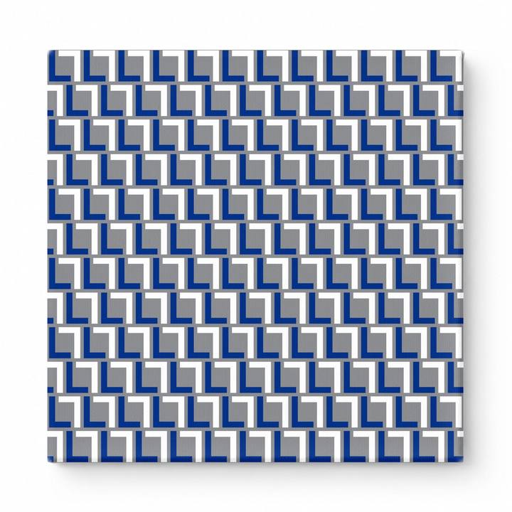 Navy & White Squares — National Football Teams