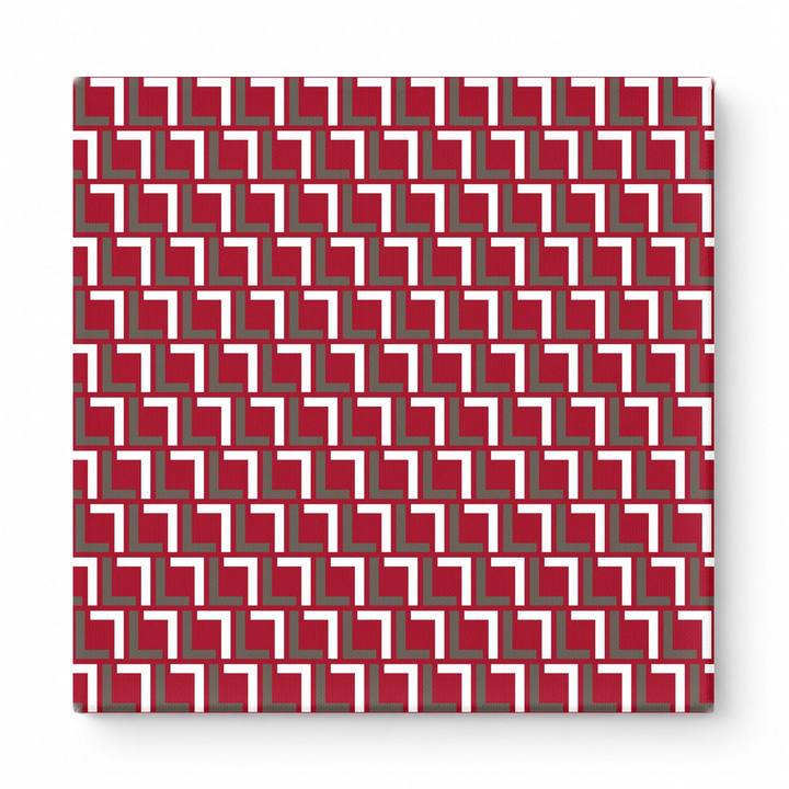 Crimson & White Squares — National Football Teams