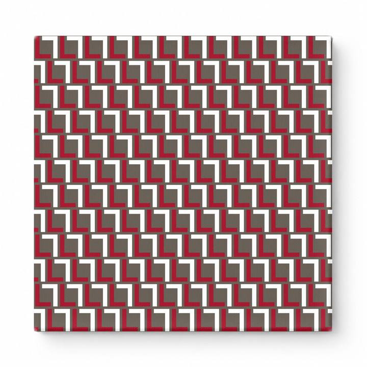Burgundy & White Squares — National Football Teams