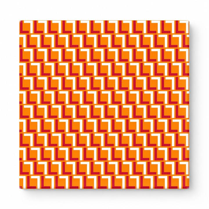 Red & Orange Squares — National Football Teams