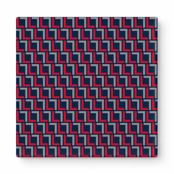 Navy & Red Plaid — National Football Teams