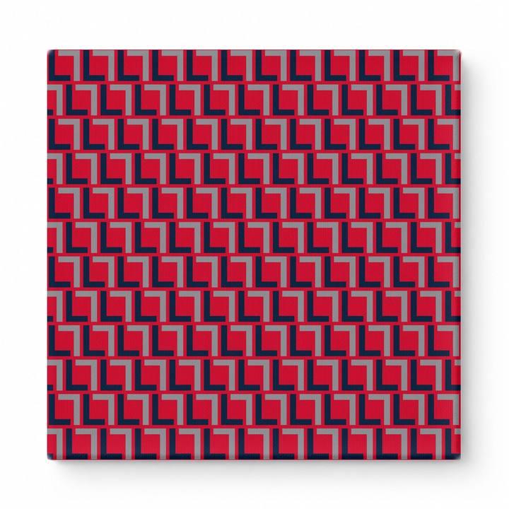 Red & Navy Squares — National Football Teams