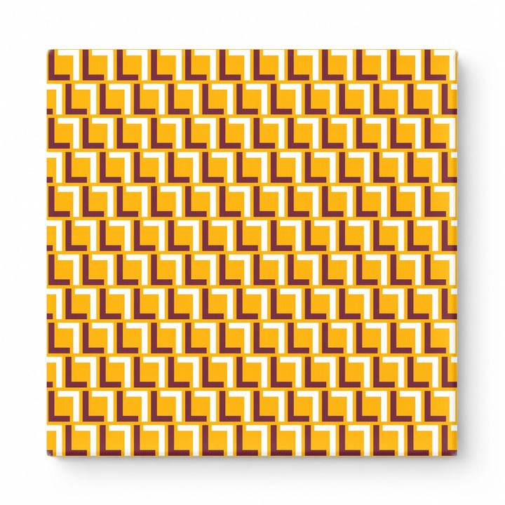 Gold & Maroon Squares — National Football Teams