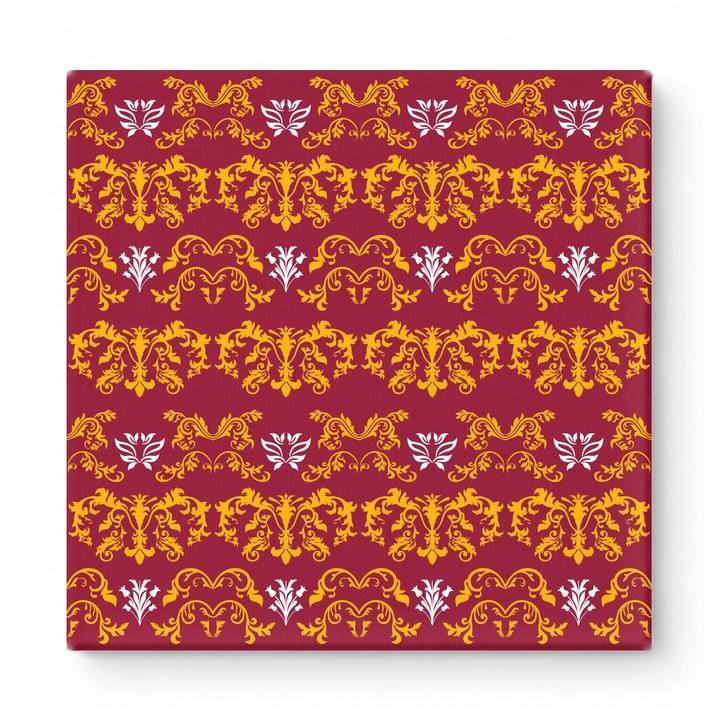 Burgundy & Gold Baroque — National Football Teams