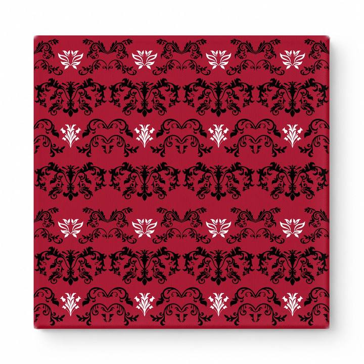 Burgundy & Black Baroque — National Football Teams